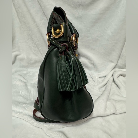 Dooney & Bourke Large Florentine Satchel. Ivy - Picture 2 of 6